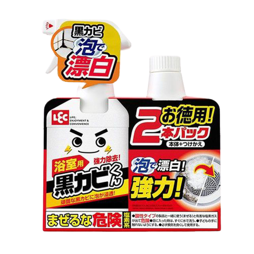 日本LEC 黑黴君 浴廁磁磚清潔劑